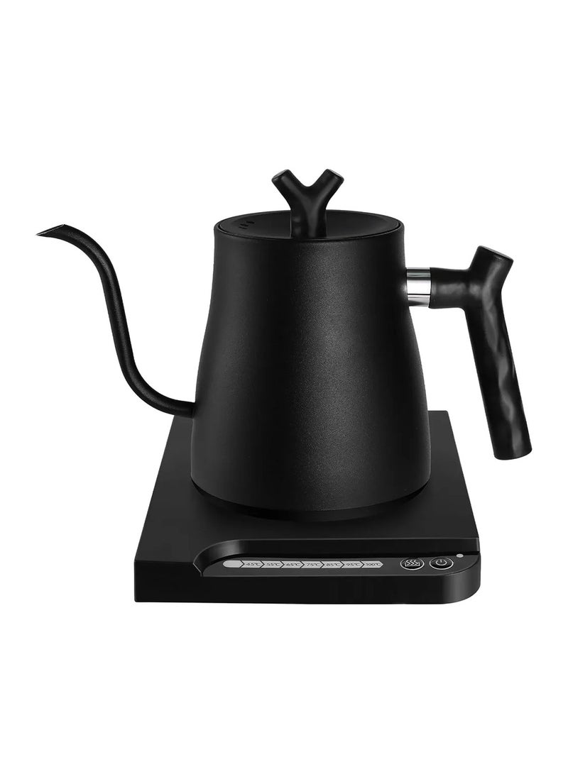 كافيه غلاية القهوة المختصة  مصنوعة من الستانلس ستيل 304 بدرجة حرارة قابلة للتعديل وتسخين سريع بسعة 1 لتر - Image 1