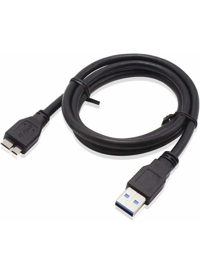 ITD ITANDA USB 3.0 Micro Cable, 3.3FT, Heavy Duty High Speed Hard Drive Cable, USB 3.0 A to Micro B Cable Compatible with Seagate, WD, Toshiba, Westgate, Samsung Galaxy S5, Note 3, Note Pro 12.2  - Image 2