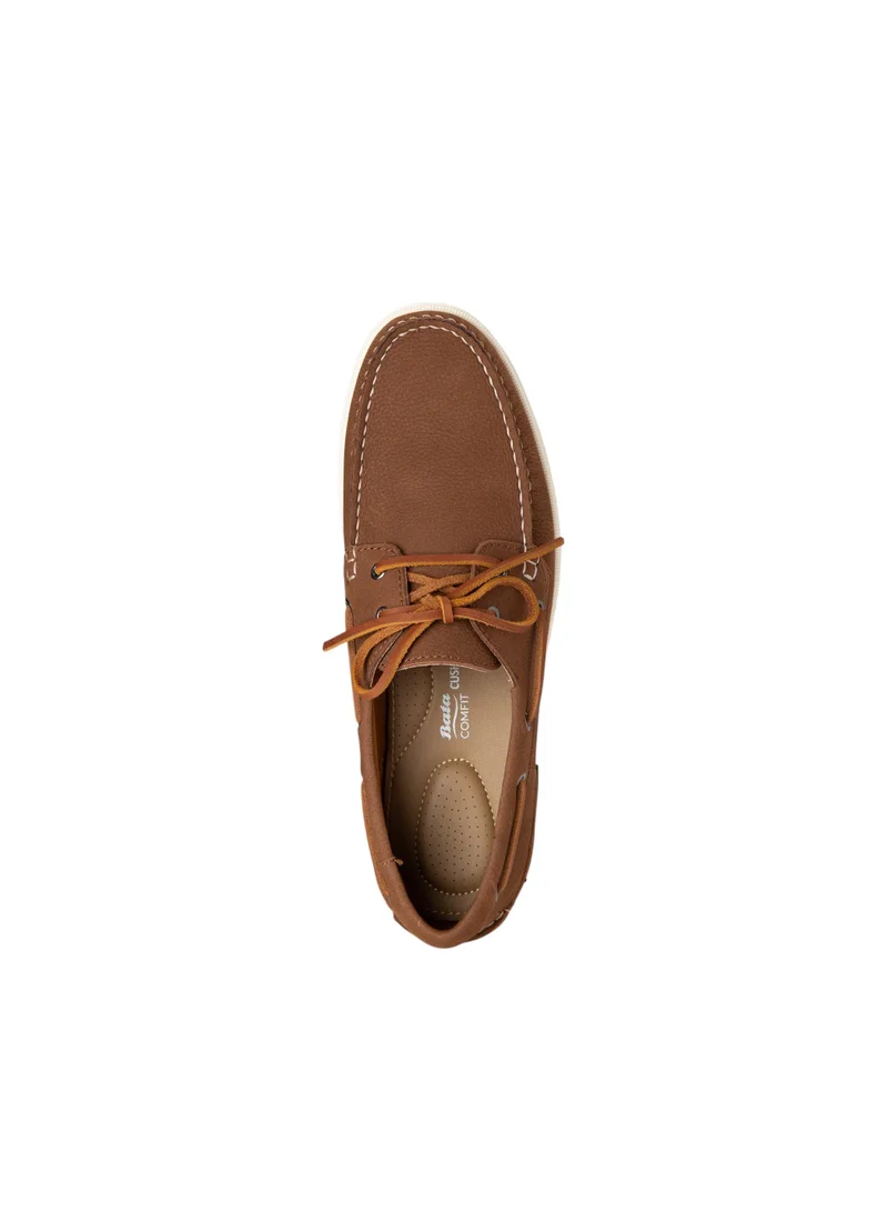 Bata Comfit Casual Lace-Up Shoes