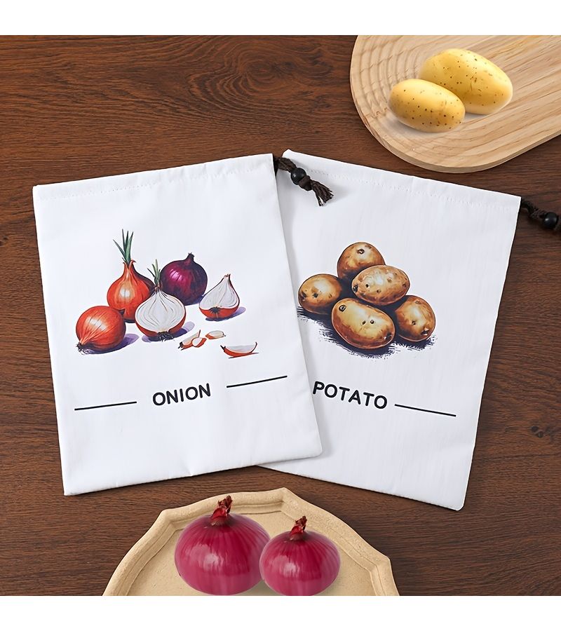 1pc Potato Bag Household Storage Onion Bag - Image 4