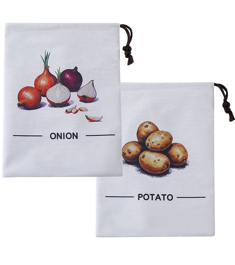 1pc Potato Bag Household Storage Onion Bag - Image 2