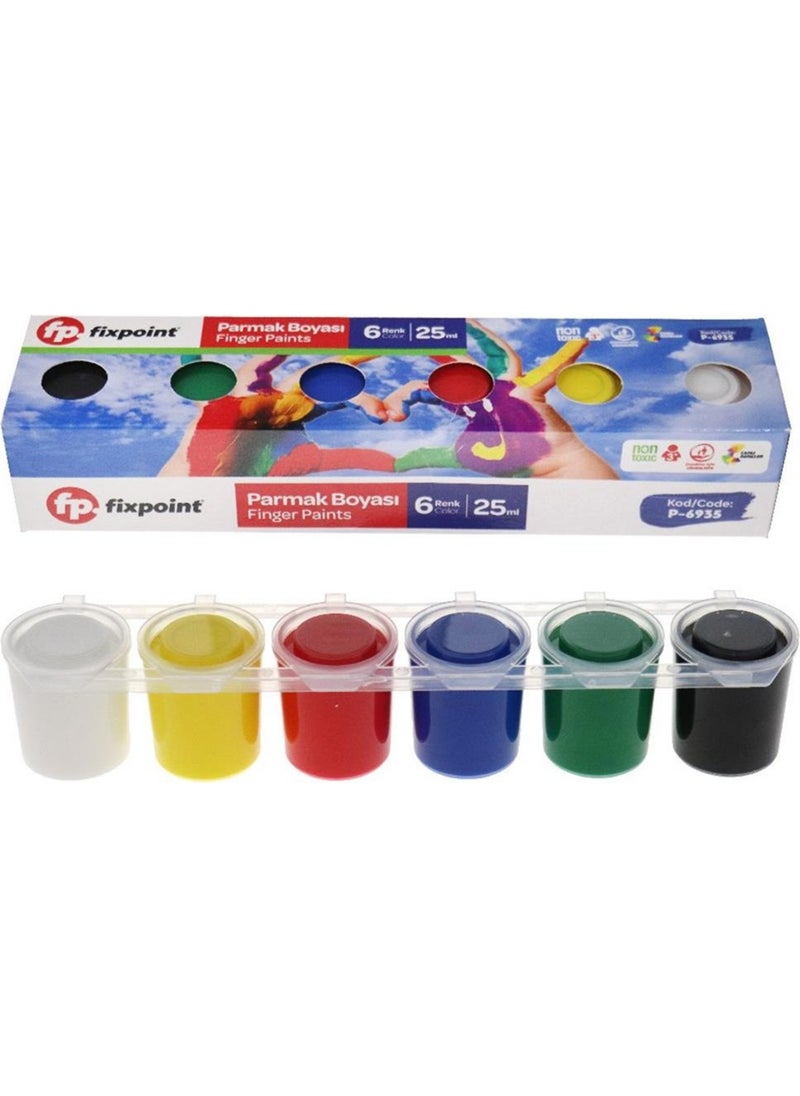 Finger Paint 6 Pieces 20 ml - pzsku/ZA1319179FBD7EBD863E5Z/45/_/1727881851/63b2aa48-aa63-4db4-9bff-7adbb2de5831