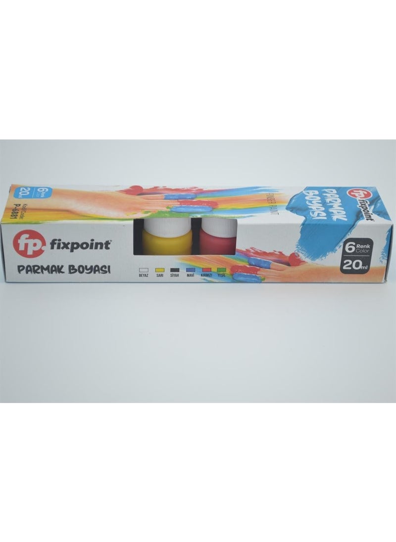 Fixpoint Finger Paint 6 Pieces 20 ml  - Image 4