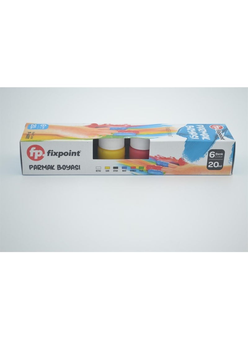 Fixpoint Finger Paint 6 Pieces 20 ml  - Image 5
