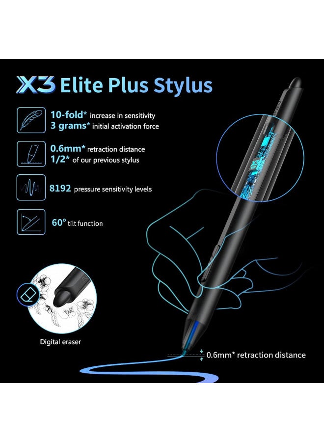 XP-PEN Drawing Tablet with Screen XPPen Artist Pro 16 Drawing Display Full Laminated Graphics Pen Display with Battery-Free Digital Eraser X3 Stylus and 8 Shortcut Keys&2 Dials(133% sRGB,15.4 Inch)  - Image 1
