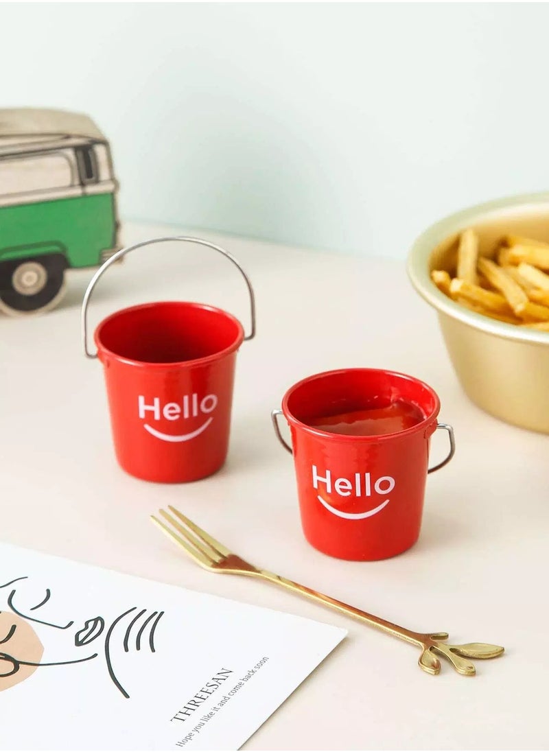 Generic - 1pc Bucket Shaped Sauce Cup - Image 1