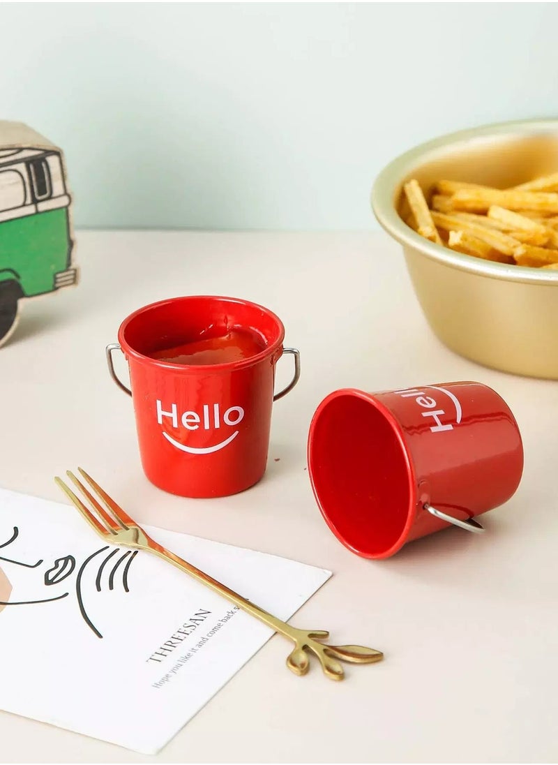 Generic - 1pc Bucket Shaped Sauce Cup - Image 1
