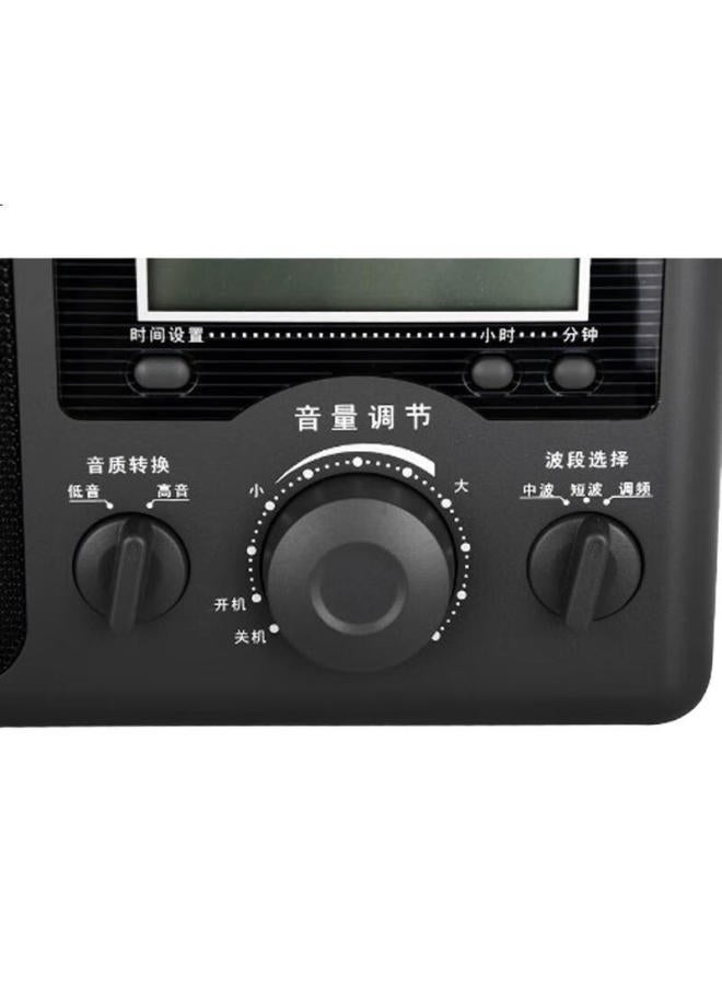 Panda T-26 Traditional Large Desktop Three-Band Full-Band Digital Display Frequency Radio For Elderly, Semiconductor Battery-Powered Ac/Dc Car Backup Radio - Image 3