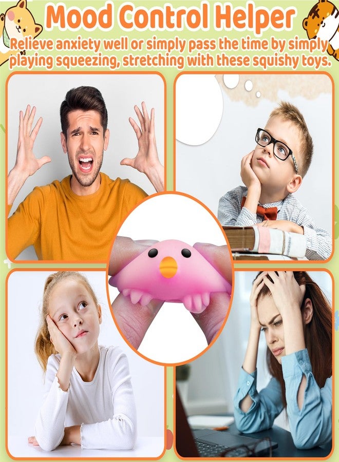 Dioju 110 Pcs Mochi Squishy Toy, Mini Kawaii Squishies Bulk Sensory Fidget Toys Goody Bag Party Favors for Kids, Classroom Prizes Pinata Filler Carnival Stocking Stuffers Christmas Birthday Gifts - Image 5