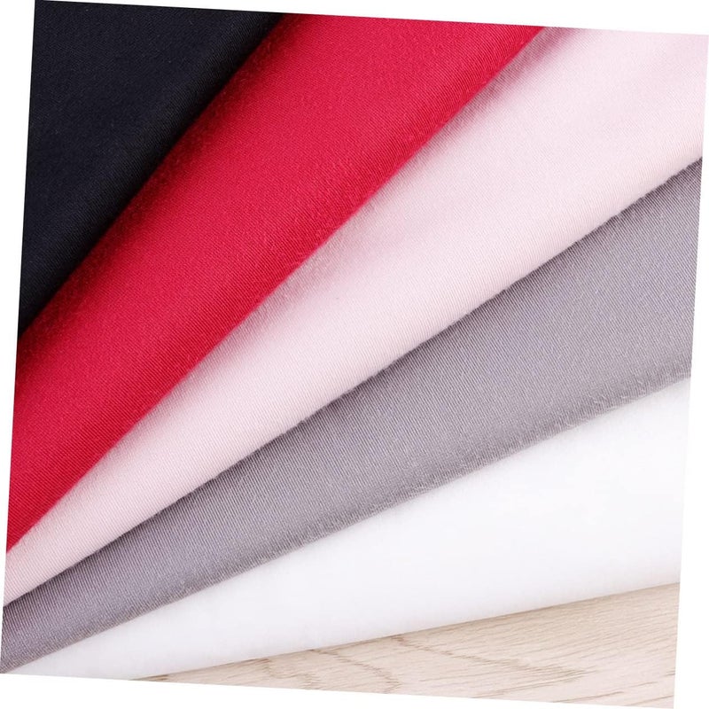 Easy lifting build STOBOK Flannelette Fabric Handmade DIY Velour Cloth for Crafting Sewing Home Grey Soft Single-Sided Material for Pillows Curtains Easy daily handling design - Image 5