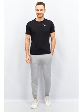 Reebok Men Sportswear Fit Short Sleeves Training T-Shirt, Black  - Image 4