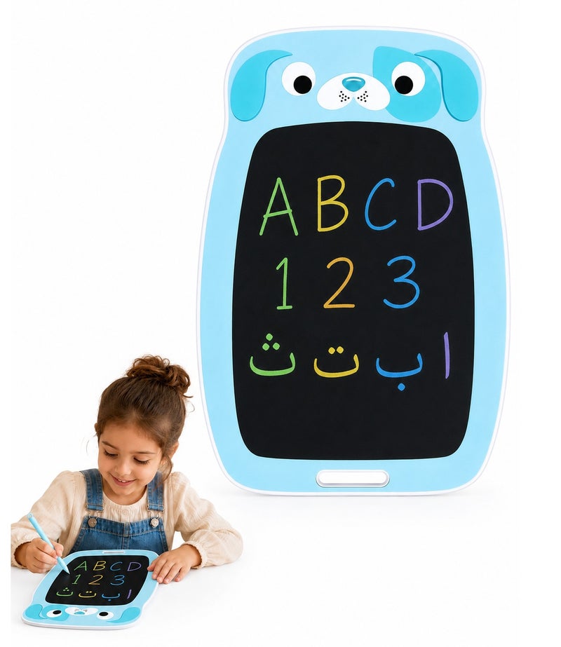 VENDIX Kids LCD Writing Tablet with Stylus, One-Key Erase, Screen Lock, Reusable Electronic Drawing Pad, Multicolor - Image 1