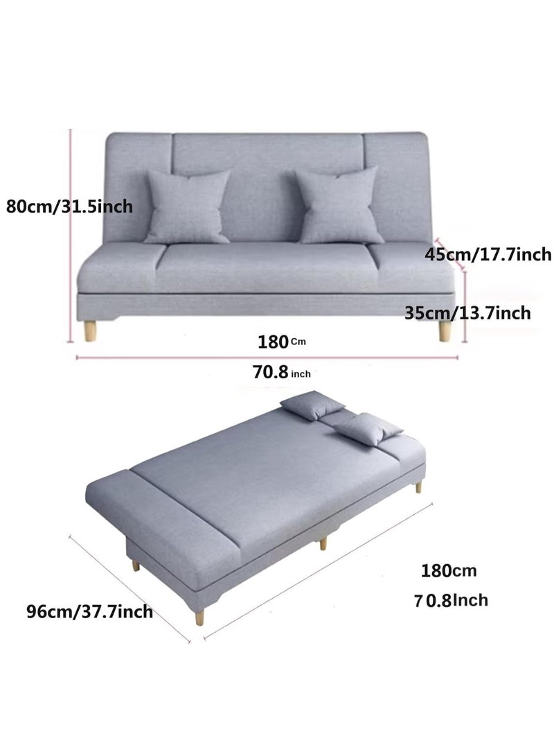 Poppins Home Luxury Fabric Sofa Bed for Stylish Comfort and Practical Living  - Image 3