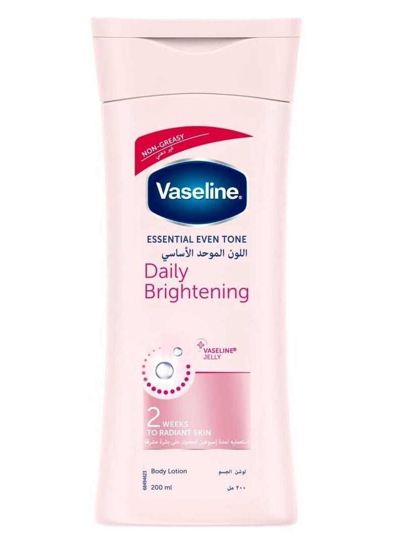 Vaseline moisturizing lotion 200 ml