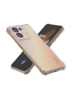 SYOSI Oppo Reno 8 5G Case, Reno8 5G Case Clear, Scratch Resistant Reinforced Corners TPU Rubber Soft Skin Silicone Protective Cover for Oppo Reno 8 5G 2022 Crystal Clear  - Image 1