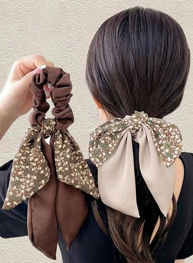 Take Two Set of 3 - Floral Hair Tie