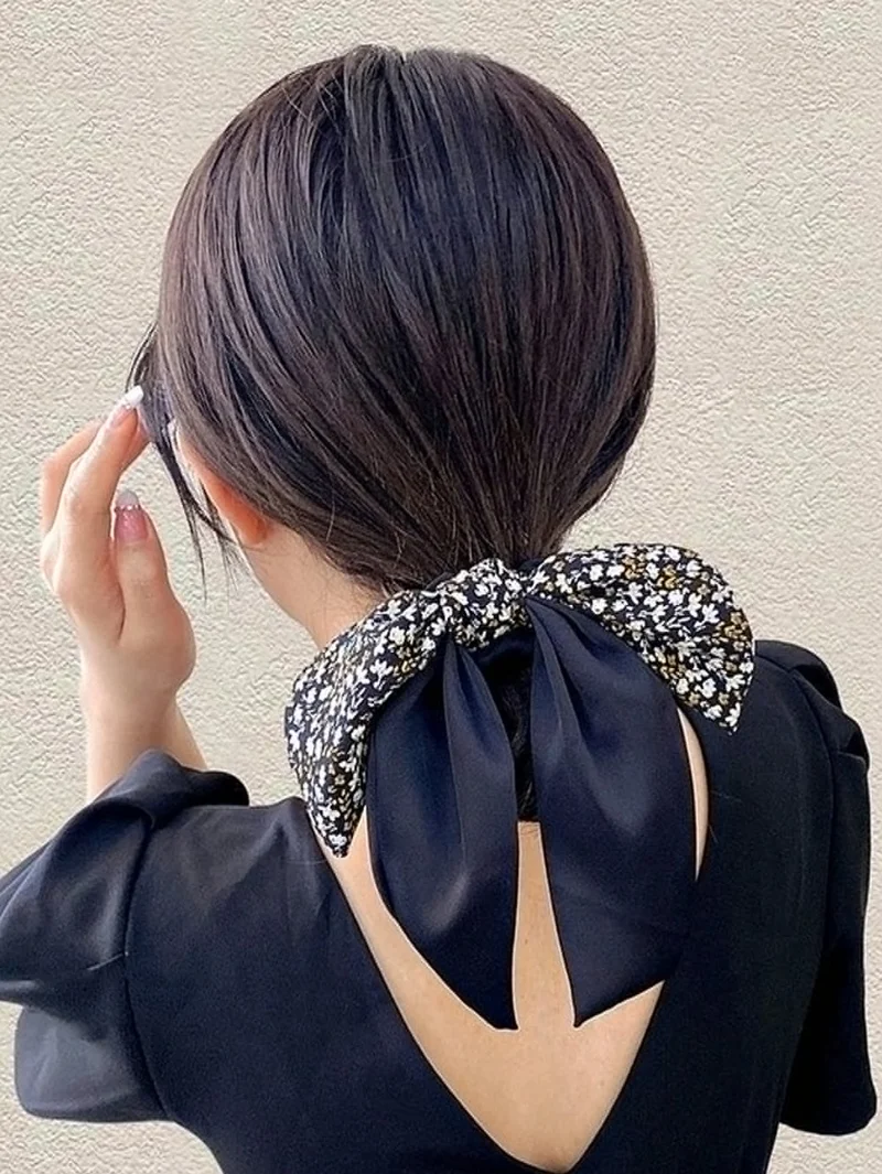 Styli  Set of 3 - Floral Hair Tie for Women | Best Price UAE