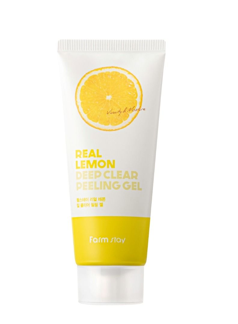 Farm Stay Real Lemon Deep Clear Peeling Gel 100ml  - Image 1