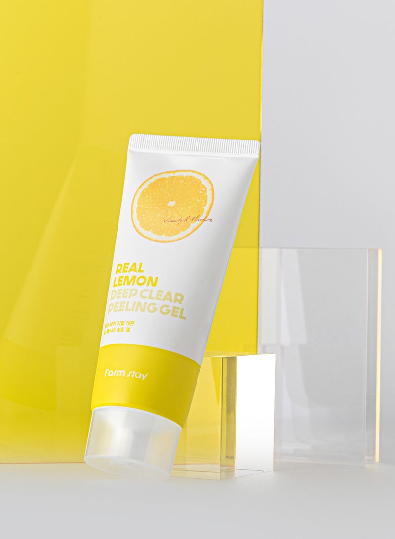 Farm Stay Real Lemon Deep Clear Peeling Gel 100ml  - Image 5