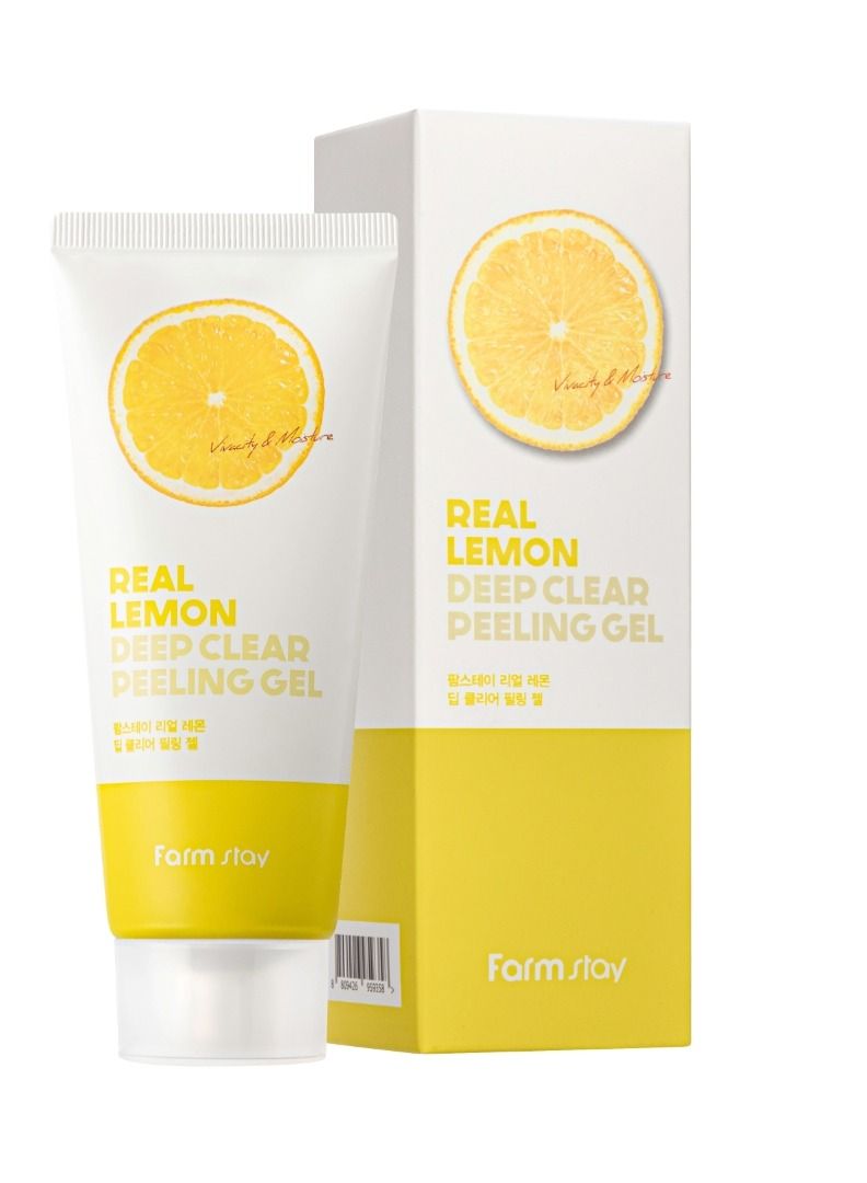 Farm Stay Real Lemon Deep Clear Peeling Gel 100ml  - Image 4