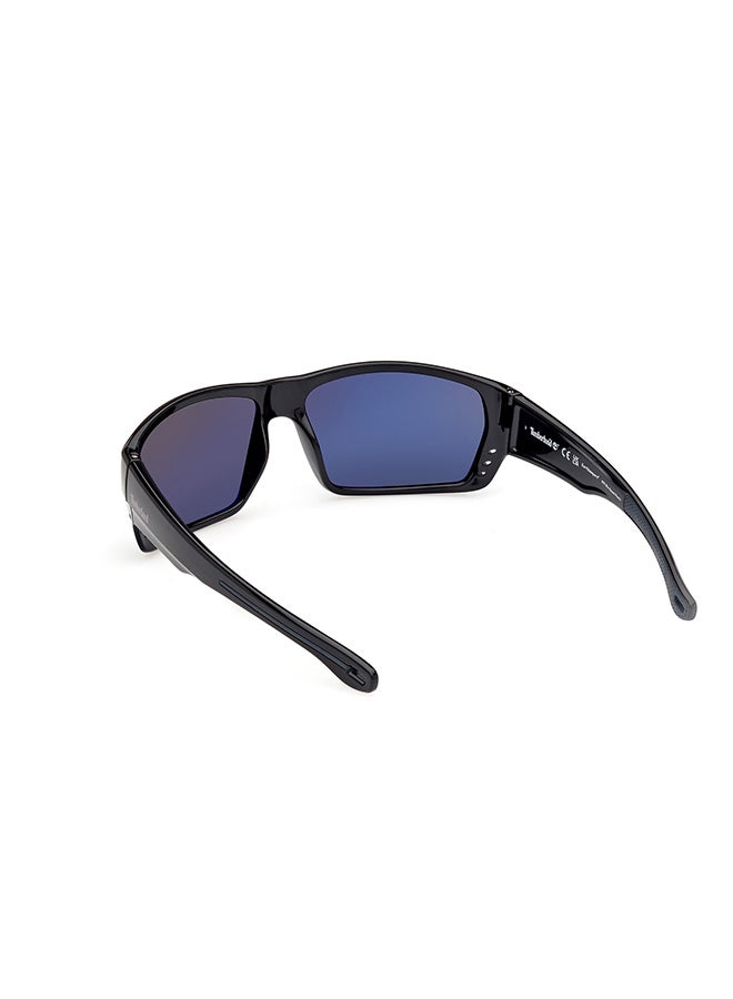 Timberland نظارات شمسية مستطيلة للرجال مع تعديل قطبي - TB0000201D64 - حجم العدسات: 64 مم - Image 3