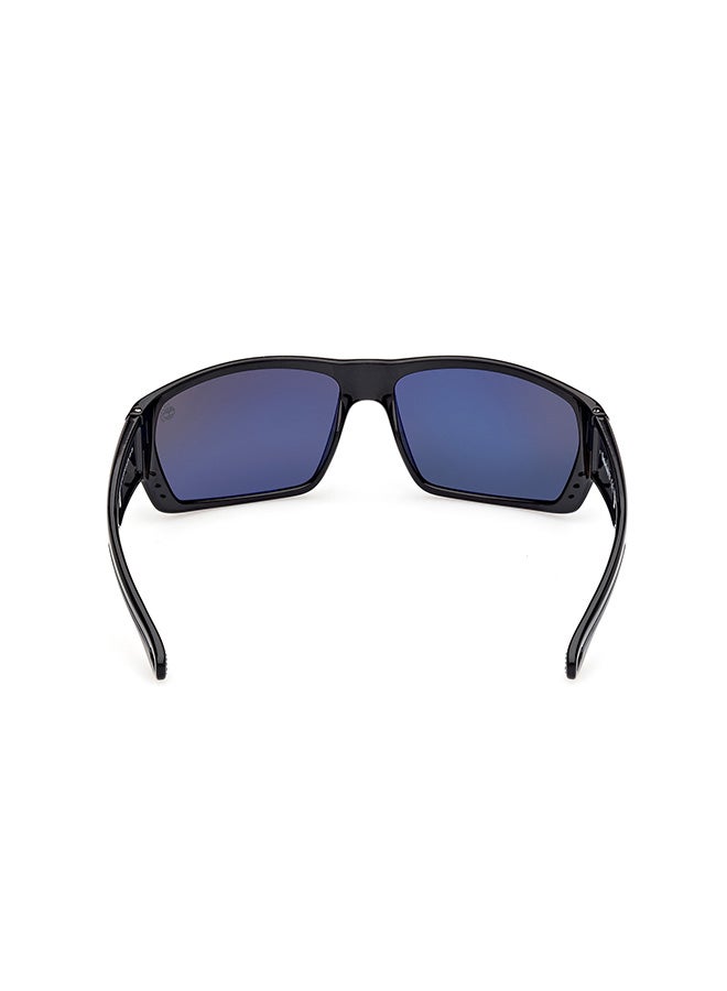 Timberland نظارات شمسية مستطيلة للرجال مع تعديل قطبي - TB0000201D64 - حجم العدسات: 64 مم - Image 4