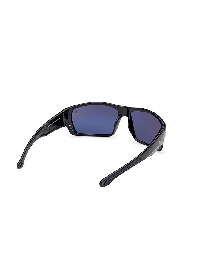 Timberland نظارات شمسية مستطيلة للرجال مع تعديل قطبي - TB0000201D64 - حجم العدسات: 64 مم - Image 5