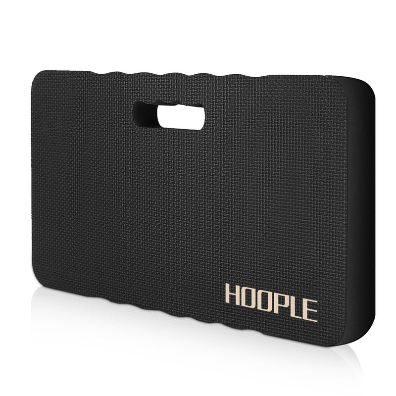 HOOPLE Extra Thick Kneeling Pad, Soft Foam Kneeling Cushion, Waterproof Gardening Knee Pads, Lightweight Knee Mat for Bathing, Workout Supplies, Exercise Yoga, Garden Work Gifts 17.5 x 11 x 1 in, Black - Image 1