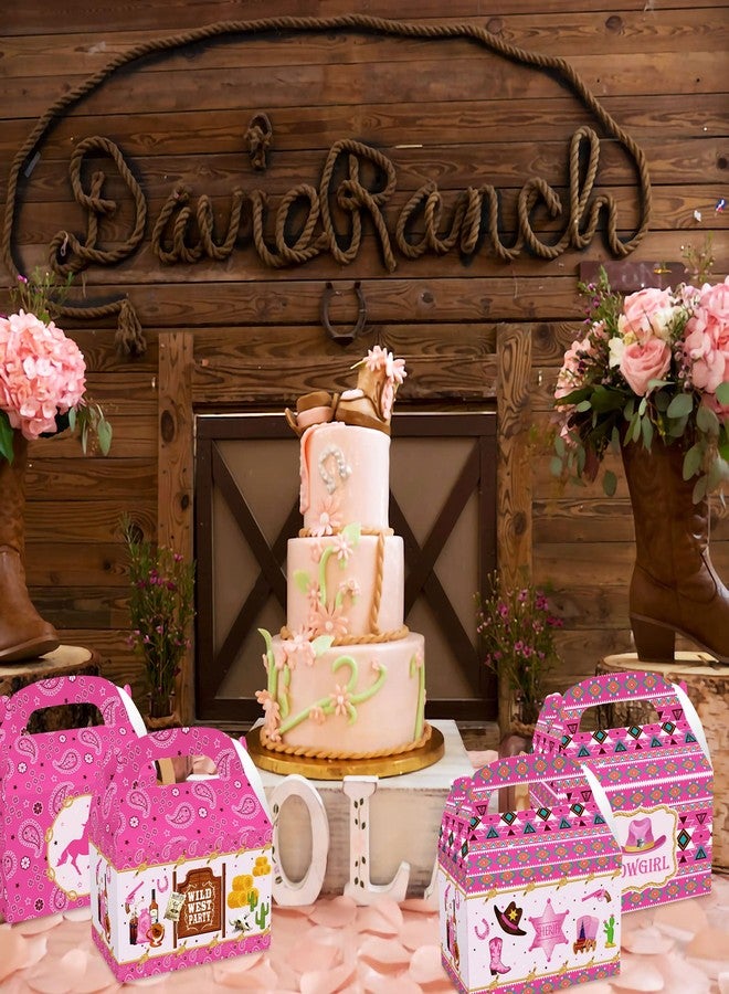 Roaring Good Time 12 PCS Cowgirl Birthday Party Supplies Cowgirl Birthday Party Favor Boxes Cowgirl Goodie Bags Cowgirl Party Decoration Cowgirl Party Favor - Image 4