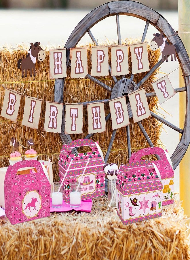 Roaring Good Time 12 PCS Cowgirl Birthday Party Supplies Cowgirl Birthday Party Favor Boxes Cowgirl Goodie Bags Cowgirl Party Decoration Cowgirl Party Favor - Image 3