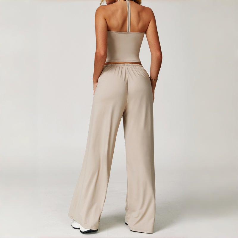 Premium Cross-Border Brushed Yoga Set - Quick-Dry, Backless Sports Outfit for  Women - Image 2