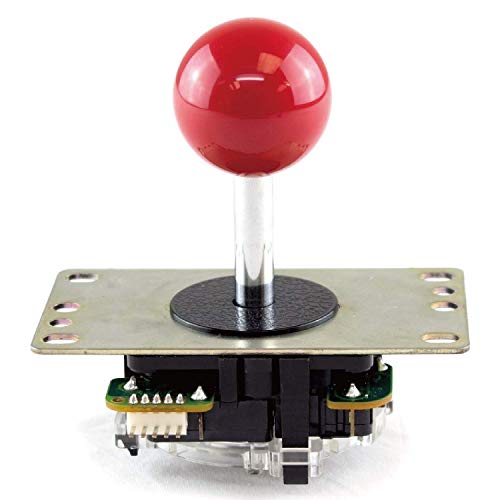 SANWA JLF-TP-8YT Joystick Red Original - for Arcade Jamma Game 4 & 8 Way Adjustable, Compatible with Catz Mad SF4 Tournament Joystick (Red Ball Top), Use for Arcade Game Machine Cabinet S@NWA - Image 2