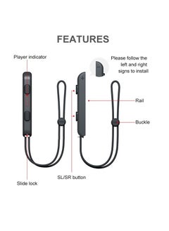 KENSUO Switch Grip Handle Bracket Support Holder, Hand Grips for Nintendo Switch Controllers Joycon Comfort Grip Compatible with Nintendo Switch  - Image 3