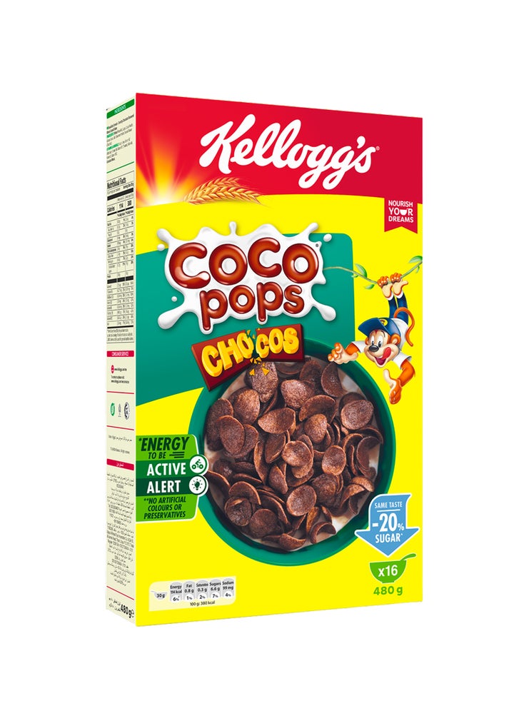 Coco Pops Chocos Cereal 480g