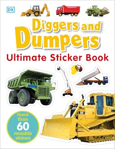 Diggers And Dumpers Ultimate Sticker Book 