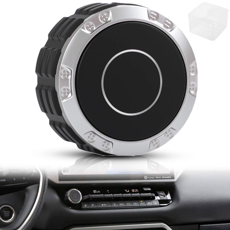 HOMEXMTD Volume Knob Replacement Compatible with Toyota Tundra 20222025 Accessories Upgrade and Thicken Radio Control Volume Power Knob Compatible with Tundra and Sequoia - Image 2