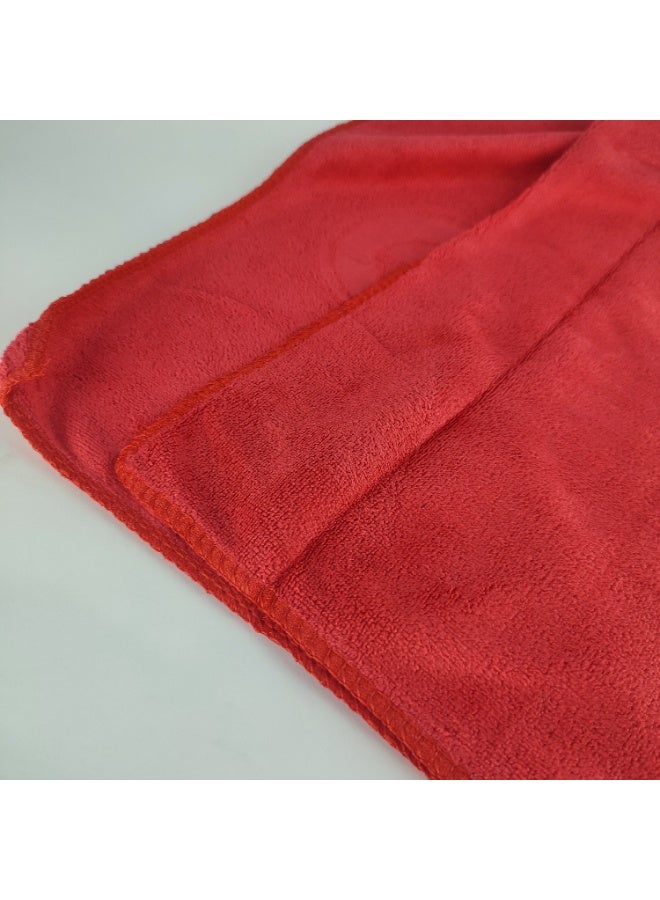 فوطة عربية كبيرة مايكروفايبر – تنظيف وتجفيف ممتاز بدون وبر - Image 3