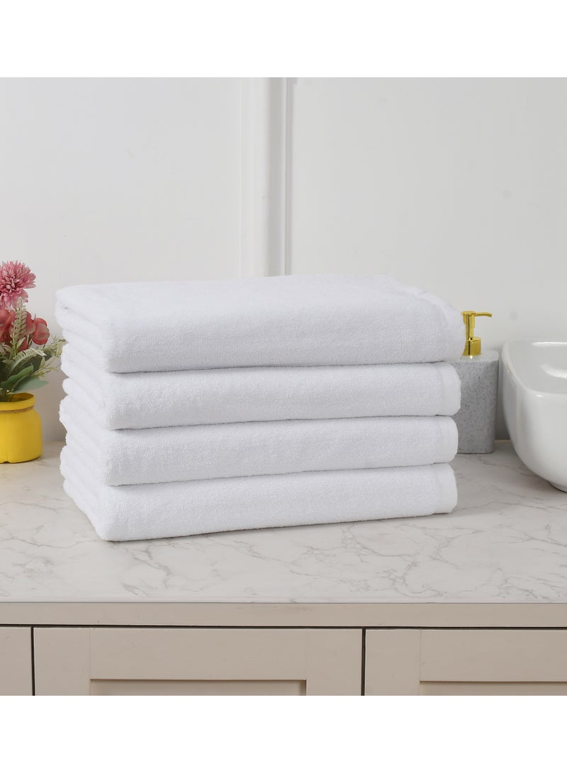 AURIO Premium 100% Pure Cotton Ultra-Soft Bath Towels – Set of 4 - Large 70x140 cm Highly Absorbent, Quick-Dry Luxury Hotel & Spa Quality Towel Set for Daily Comfort - Image 1