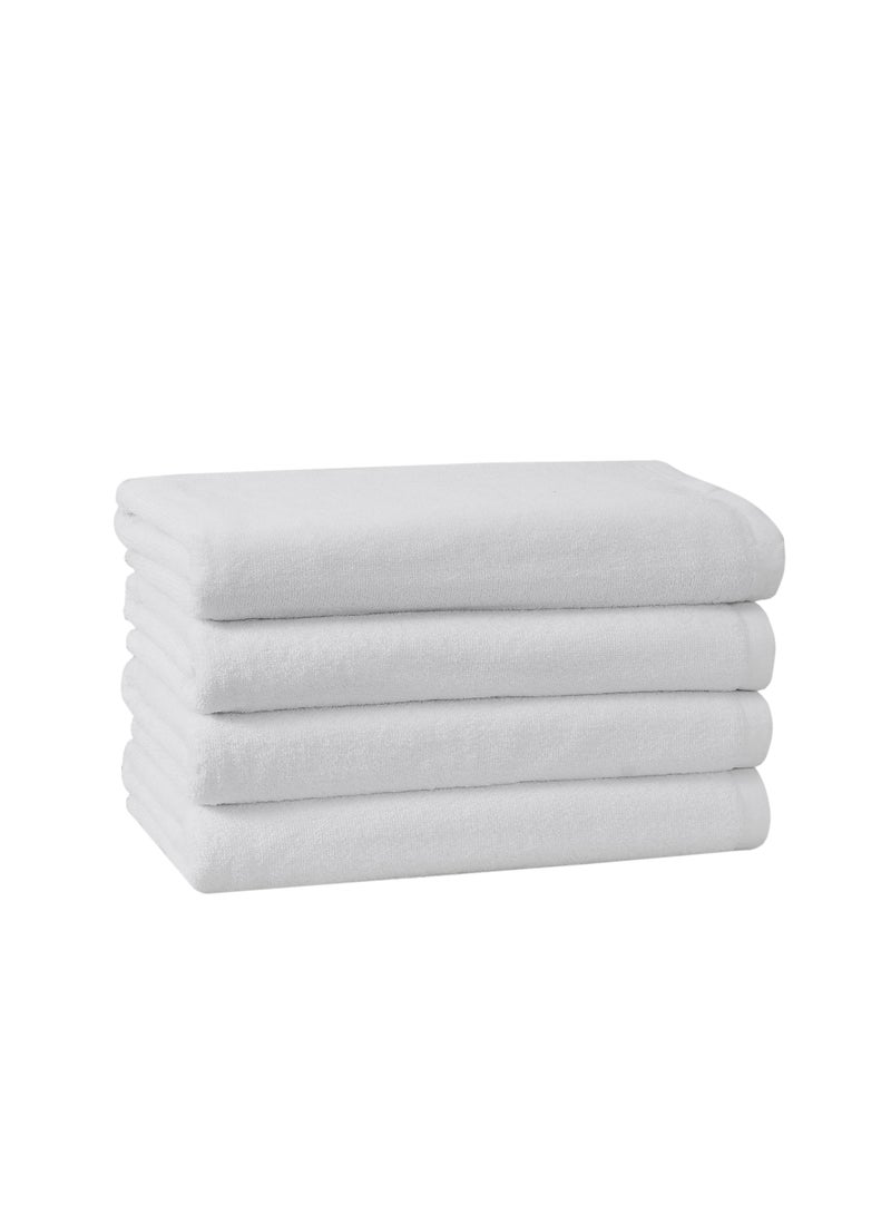 AURIO Premium 100% Pure Cotton Ultra-Soft Bath Towels – Set of 4 - Large 70x140 cm Highly Absorbent, Quick-Dry Luxury Hotel & Spa Quality Towel Set for Daily Comfort - Image 4