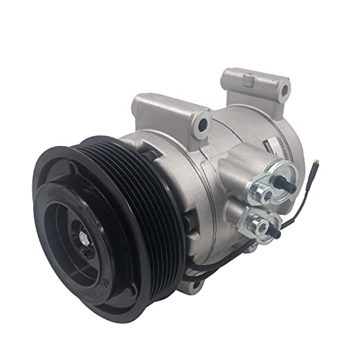 Dearl AC AC air Condition Compressor with Clutch L4 27L V6 40L Compatible with Toyota 0515 Tacoma 05 06 07 08 09 10 11 12 13 14 15 2005 2006 2007 2008 2009 2010 2011 2012 2013 2014 2015 - Image 1