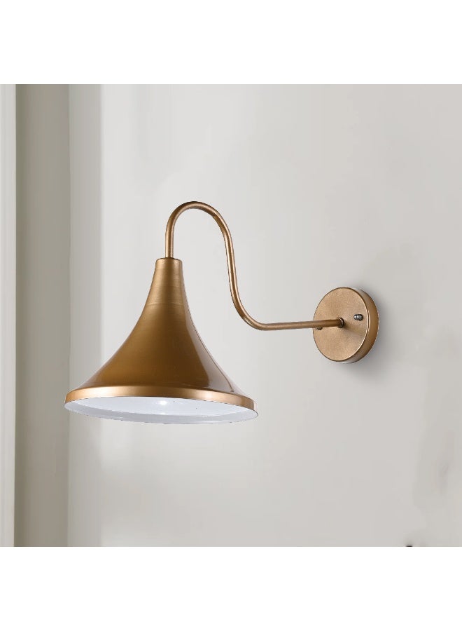 الروضة للإضاءة ابليك بيتو دهبى - ابليك - اضاءة حائط - اللون ذهبي - الخامة معدن - المقاس : 40×27×27 - Image 2