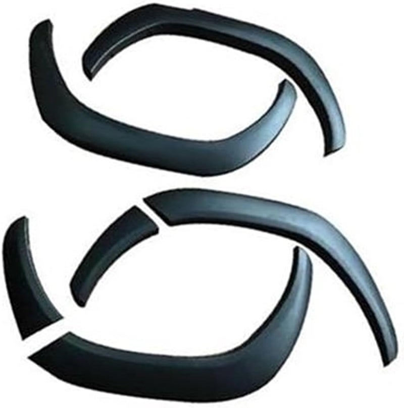 Wivplex Matte Black Wheel Arch Fender Flares for Toyota Hilux - Image 1
