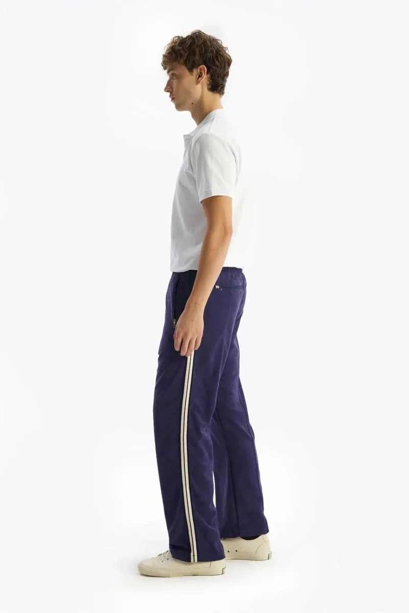 Giesto Navy Blue GIESTO Men's Straight-leg Knit Suit Pants for Men | Best Price UAE