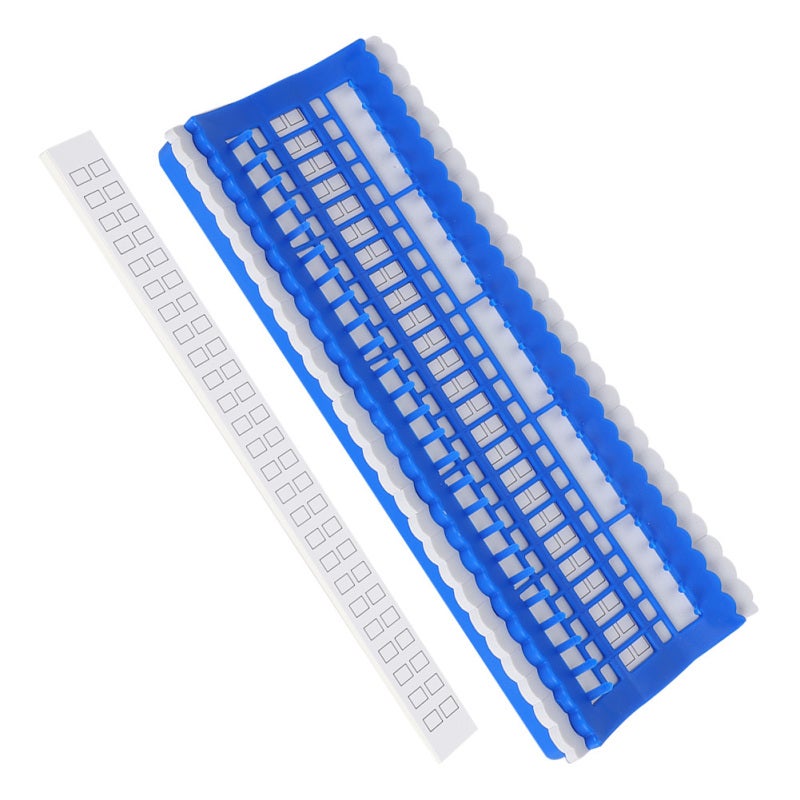 SKC Embroidery Thread Organizer 50-Slot Compact Foam Grooves Tangle-Free Storage - Reusable Durable Floss Organizer for Cross Stitch DIY Sewing Projects - Image 5