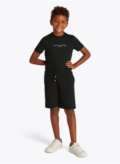 Boys' T-Shirt And Sweat Shorts Set - Cotton blend, Black - pzsku/ZA1331AE1BD8BA90B22ABZ/45/_/1738050837/22e169e3-8e18-46da-bc29-d066d1cce3fe