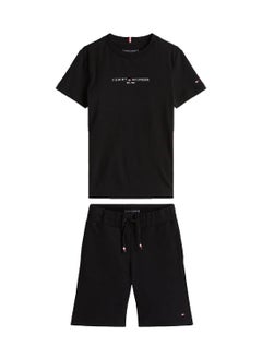 Boys' T-Shirt And Sweat Shorts Set - Cotton blend, Black - pzsku/ZA1331AE1BD8BA90B22ABZ/45/_/1738050845/fea69780-3a9d-460b-a604-6db41f01d477