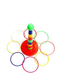 Intellectual toy Colorful Ring Toss Quoits Target Game - No:369