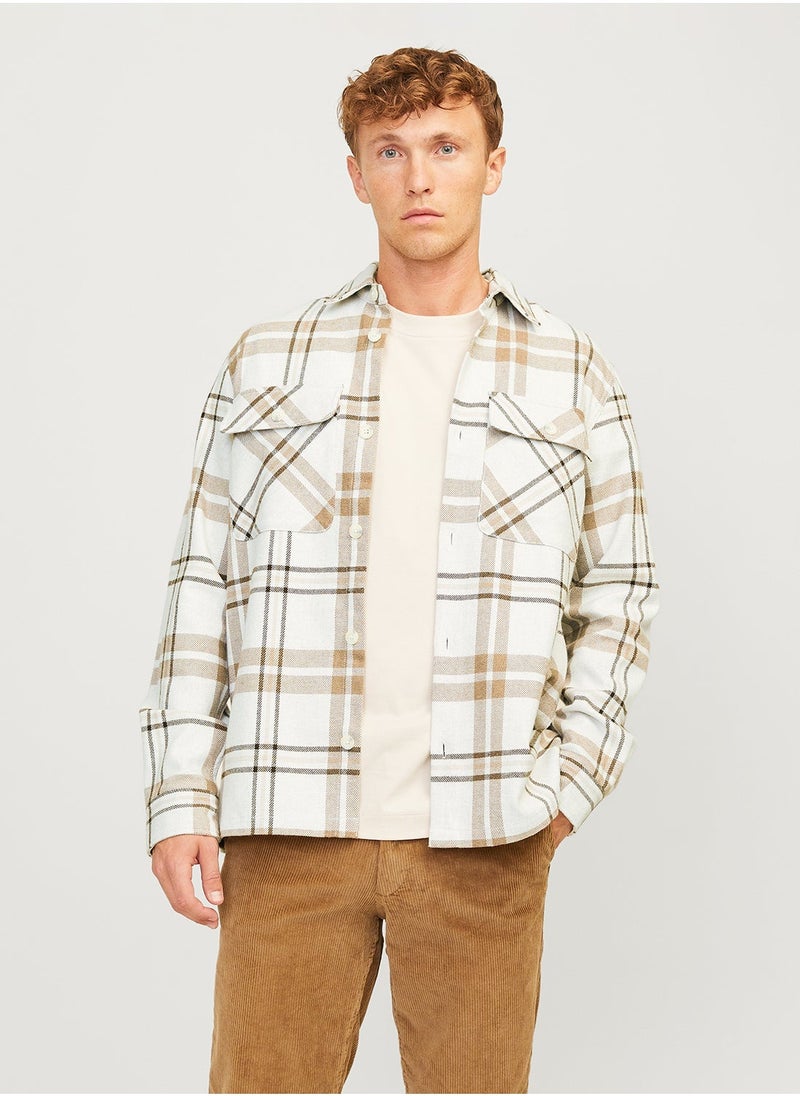 JACK & JONES Jprraymond Check Regular Fit Overshirt  - Image 1