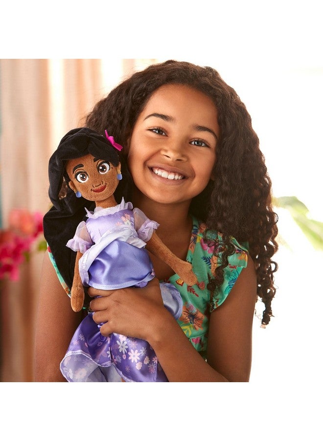 Disney Store Official Isabela 16-Inch Plush Doll - Celebrate Encanto's Flower Enchantress - Detailed Artistry - Soft and Cuddly - Perfect for Encanto Fans & Collectors - Image 2