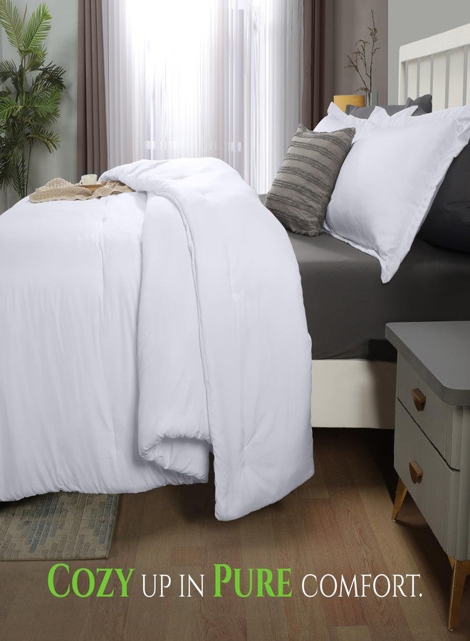 Utopia Bedding Queen Comforter Set White, Comforters Queen Size 3 Pieces Bedding Comforters Sets, Down Alternative Soft Bed Set, 1 Comforter (88 x 88 inches) 2 Pillow Shams (20 x 26 inches) - Image 5